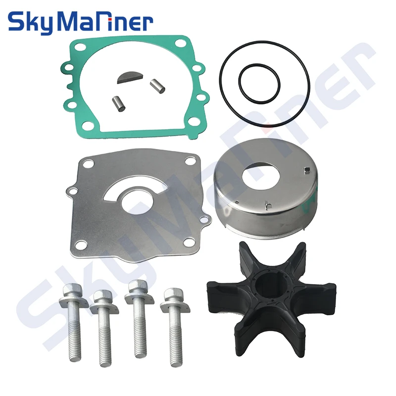 

61A-W0078 Water Pump Impeller Repair Kit is Suitable For Yamaha 2 And 4 stroke 150-250 HP Engines 61A-W078-A3-00 61A-W00078-A4