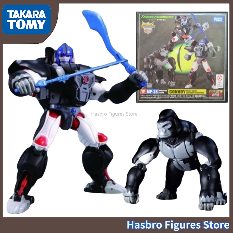 In Stock Takara Tomy Transformers Robots Beast War Mp-38 KO Primal Optimus Deformation Action Figure Toy Collectible