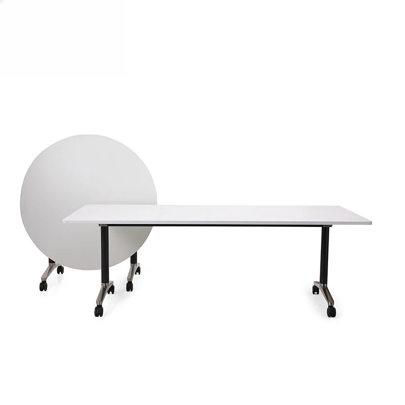 Simple light luxury folding table, small household size, foldable dining table