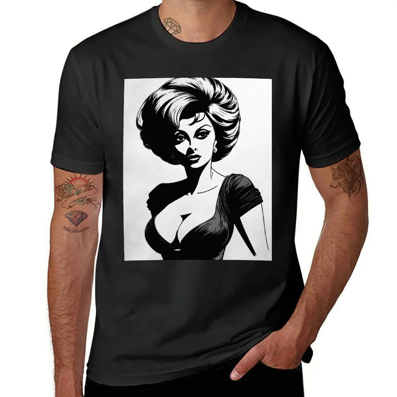 

Sophia Loren, Actress T-Shirt blanks boys whites plus sizes mens t shirt graphic