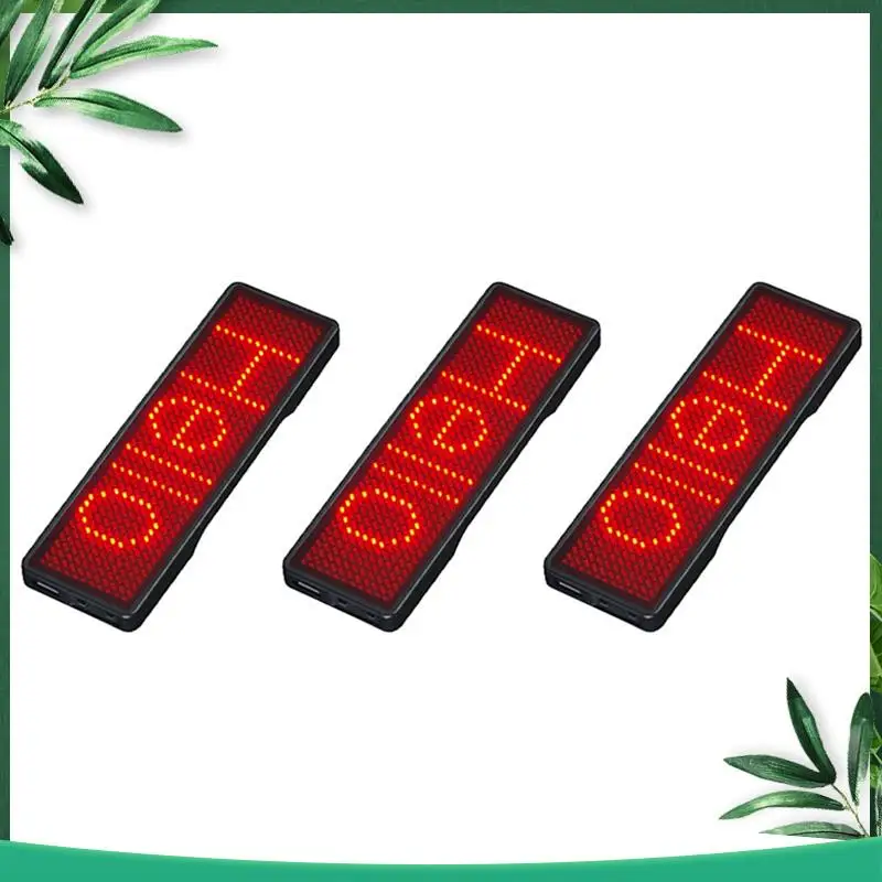 

YSS-3X Bluetooth светодиодный бейдж с именем перезаряжаемый световой знак DIY программируемый прокрутка доска объявлений светодиодный дисплей, тип 2