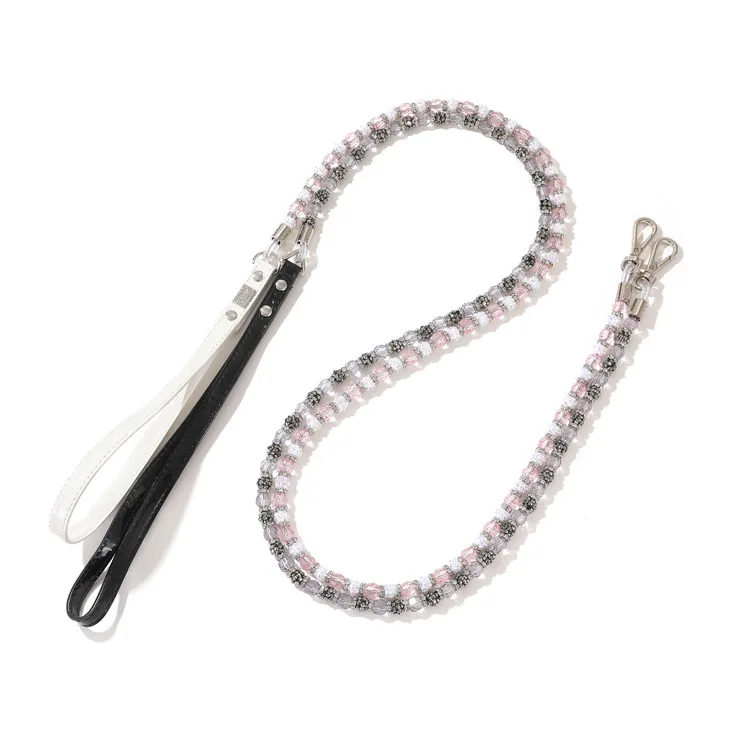 

Collar Traction Rope Bead Neck Ring Cat Necklace Medium And Small Dog Dog Ring Collar