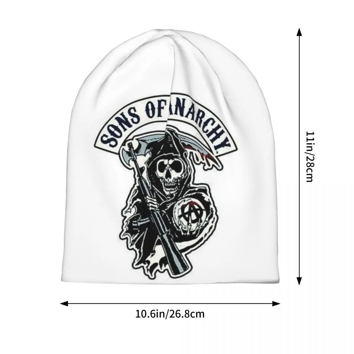 Sons Of Anarchy Samcro Whiskey Men Women Adult Beanies Caps Knitted Bonnet Hat Warm Hip Hop Autumn Winter Outdoor Skullies Hats