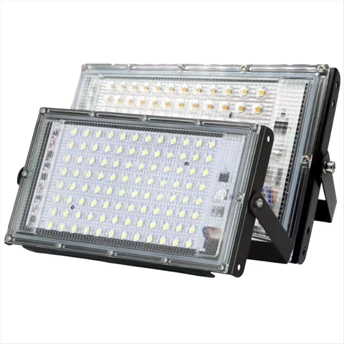 ABMO Cold White Light Led Flood Light AC220V Outdoor Spotlight IP65 Waterproof LED Street Lamp Landscape Lighting 100w