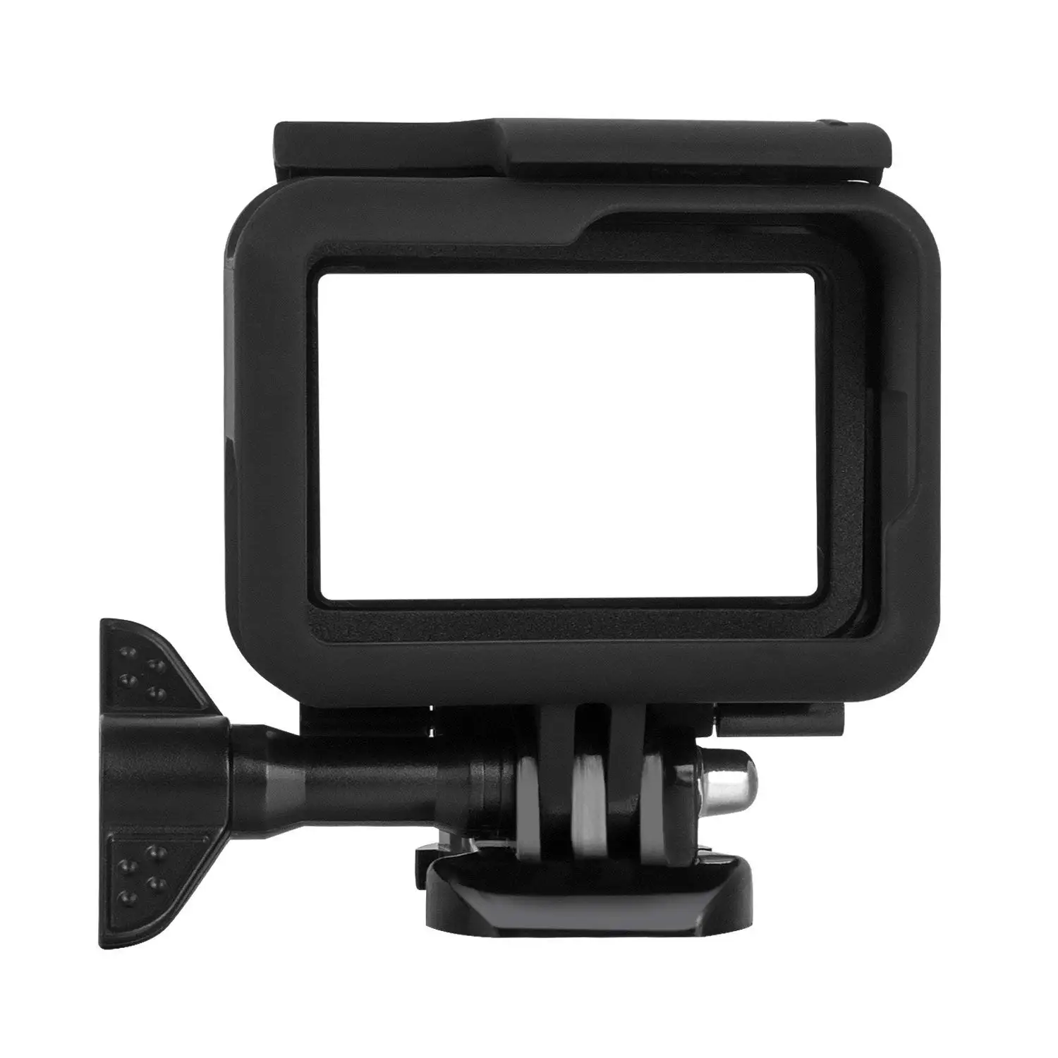 Bingkai untuk GoPro Hero (2018) /6/5 "casing cangkang pelindung bingkai perumahan untuk Go Pro Hero6 Hero5 HITAM dengan cepat