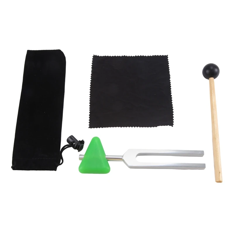 

New-Tuning Fork 528Hz Tuning Forks With Hammer And Cleaning Cloth For Healing Chakra Sound Healing Musical Tuning Fork