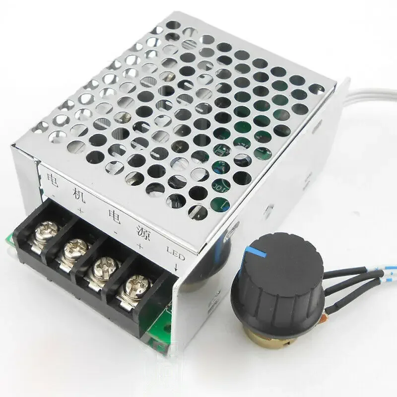 DC 9V-60V 12V 24V 36V 48V 40A Motor Speed Controller PWM Controller DC Brush Motor Switch Regulator Governor Volt Dimmer