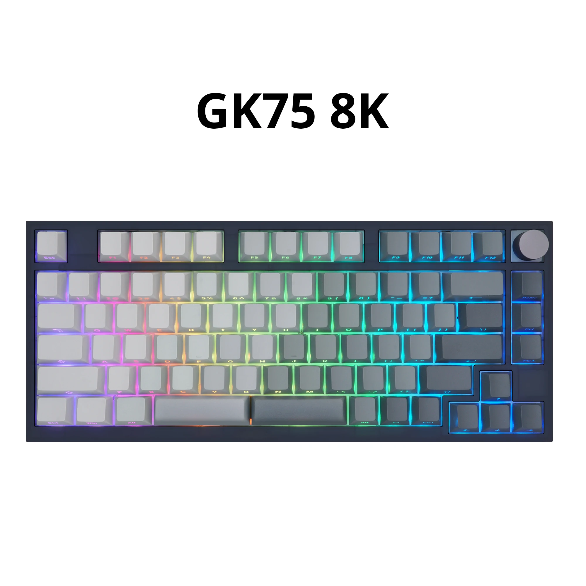SKYLOONG 8kHz Optisch Toetsenbord USB-C0 Bedraad Mechanisch RGB Verlicht GK75/GK87/GK980/GK104 Lage Latency Gamer Toetsenbord voor PC