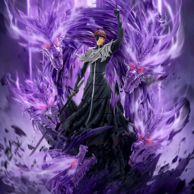 Figura de acción de anime de 34 cm de BLEACH Sousuke Aizen, figura de acción de Bleach Kurosaki Ichigo/Nelliel Tu Oderschvank/Urahara Kisuke, modelo de muñeca de juguete