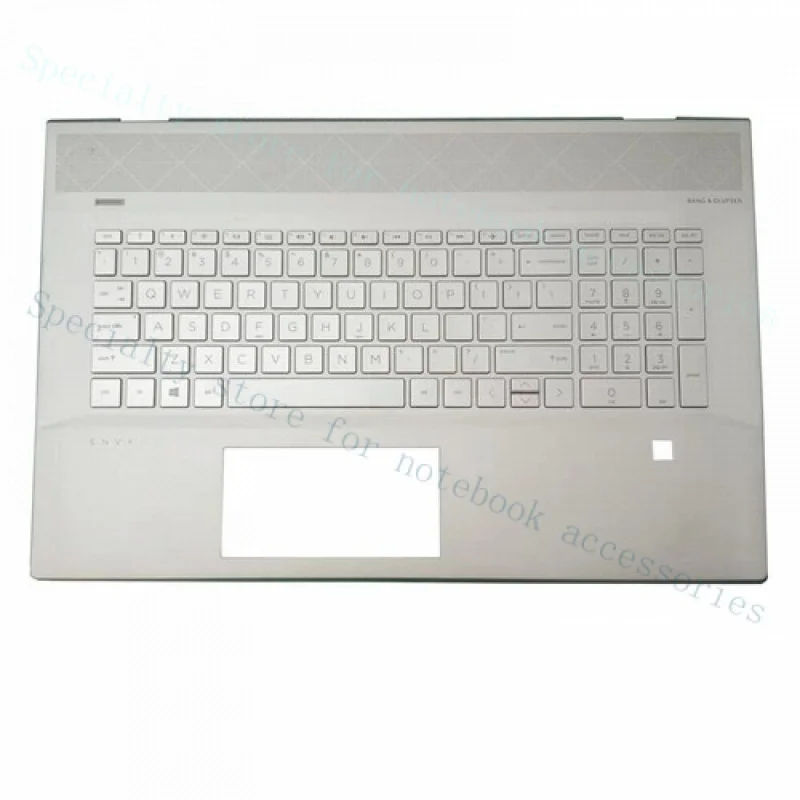 A+  For HP ENVY 17M-CE 17-CE TPN-W145 L57592-001 Palmrest Keyboard Backlit Silver