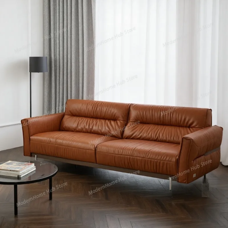 Luxury Modern Living Room Sofas Room Decor Leather Relaxing Living Room Sofas Bags For Lazy Cheap Sillon Cama Trendy Furniture