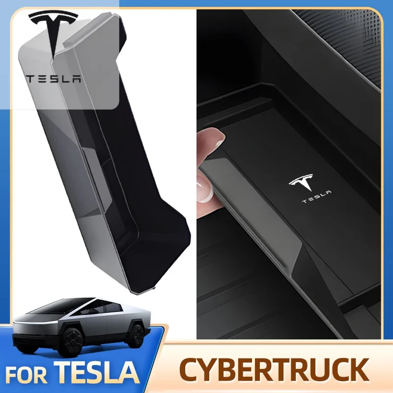 

Новая модель, бестселлер 2025 для Tesla Cybertruck, ящик для хранения на переднем сиденье, модификация автомобиля Tesla, автомобильная наклейка