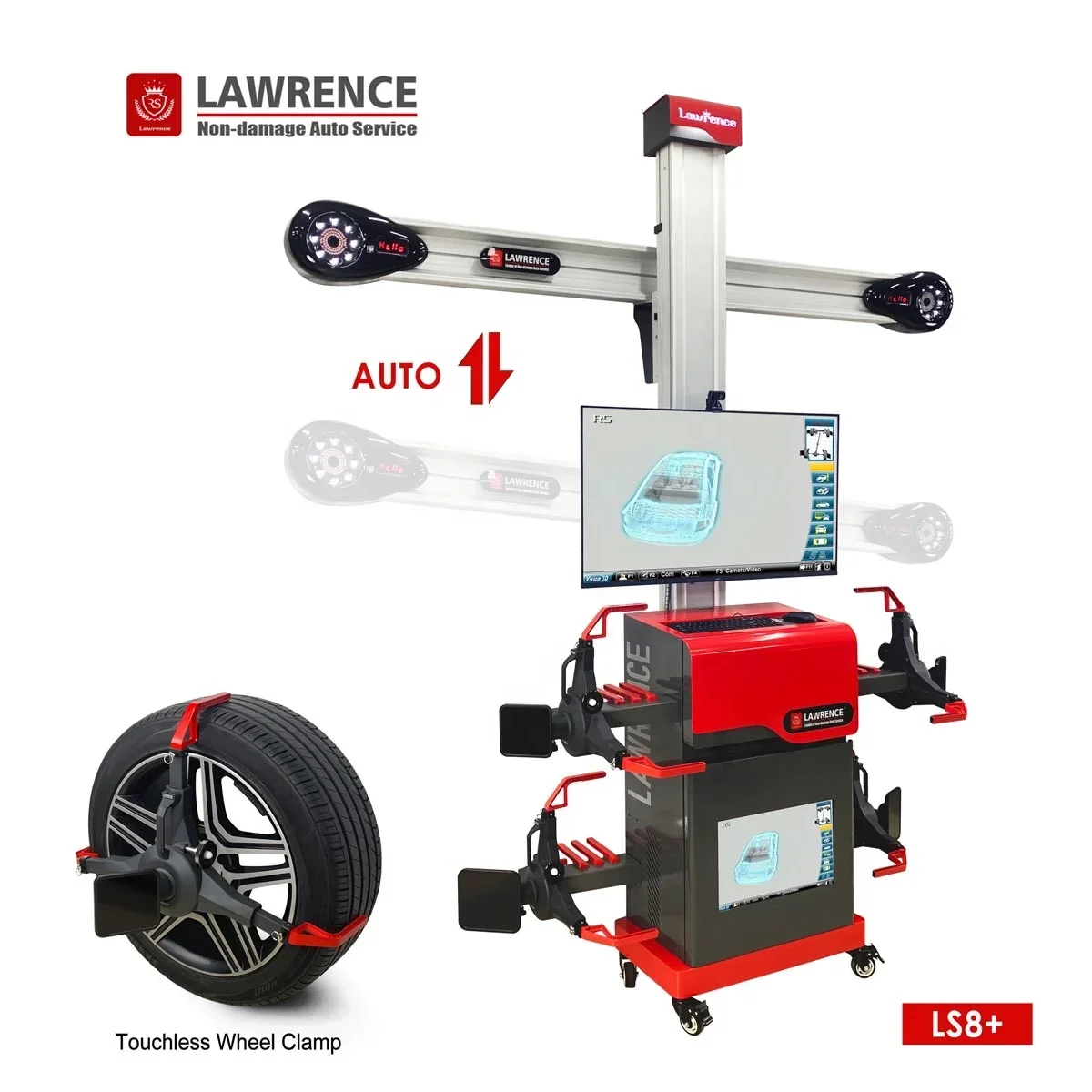 A Full Set Calibration Kit Car Alignment And Wheel Alignment Machine With 6.4M Sony Camera Wheel Alignment For Sale