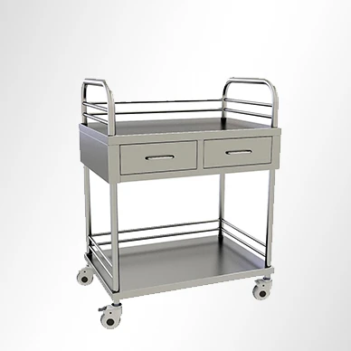 

ORP stainless steel medical trolley cart medical hospital Equipment stainless steel trolley