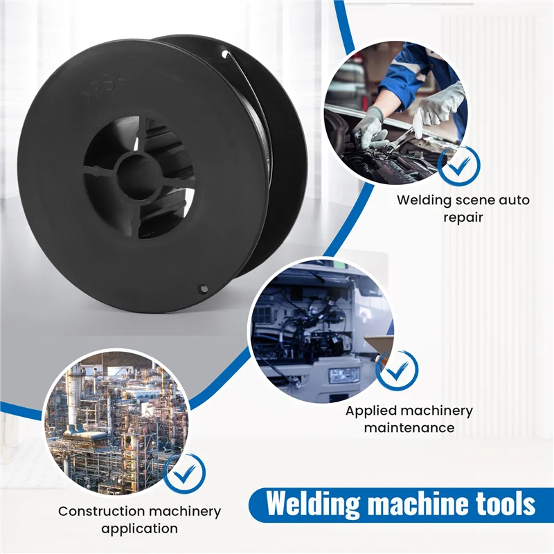 Homeshopping E71T-1C 500G Stainless Steel Gasless Mig Welding Wires 1.0Mm Dia Solid Cored Welding Accessories For Chemical Equip