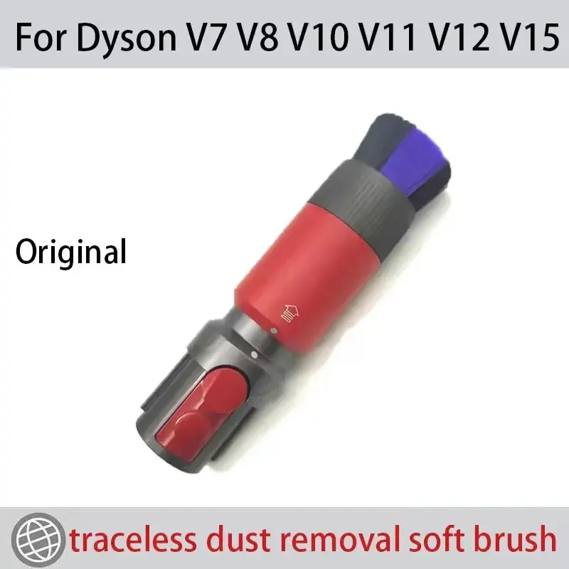 For Dyson V7 V8 V10 V11 V12 V15 vacuum cleaner original traceless dust removal soft brush universal suction head accessories