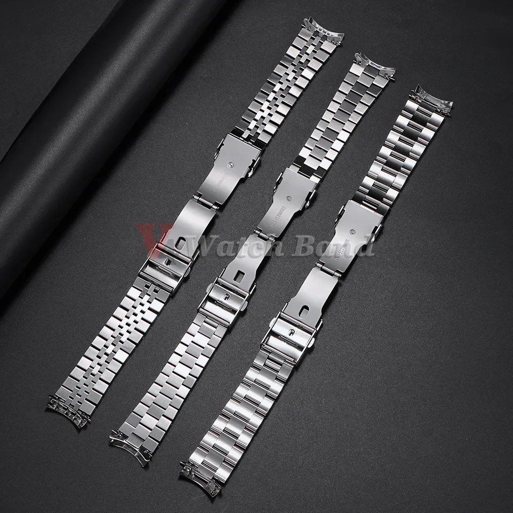 Luxuriöses Massives Edelstahl-Uhrenarmband für Seiko, Jubilee und Oyster-Armbänder 18mm 19mm 20mm 21mm 22mm Herren-Uhrenzubehör – Detail 15
