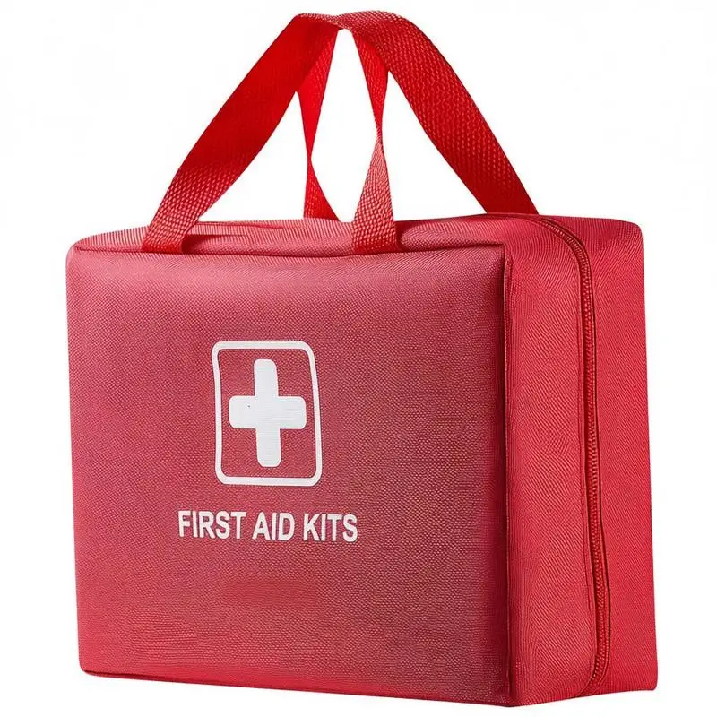 

First Aid Kit, 420 Pieces, 600D Nylon Large Survival First Aid Bag, Emergency Medical Supplies, for Home, Car, Office, Travel, Camping, Truck, Hiking, Sports, Vehicle and Outdoor Emergencies