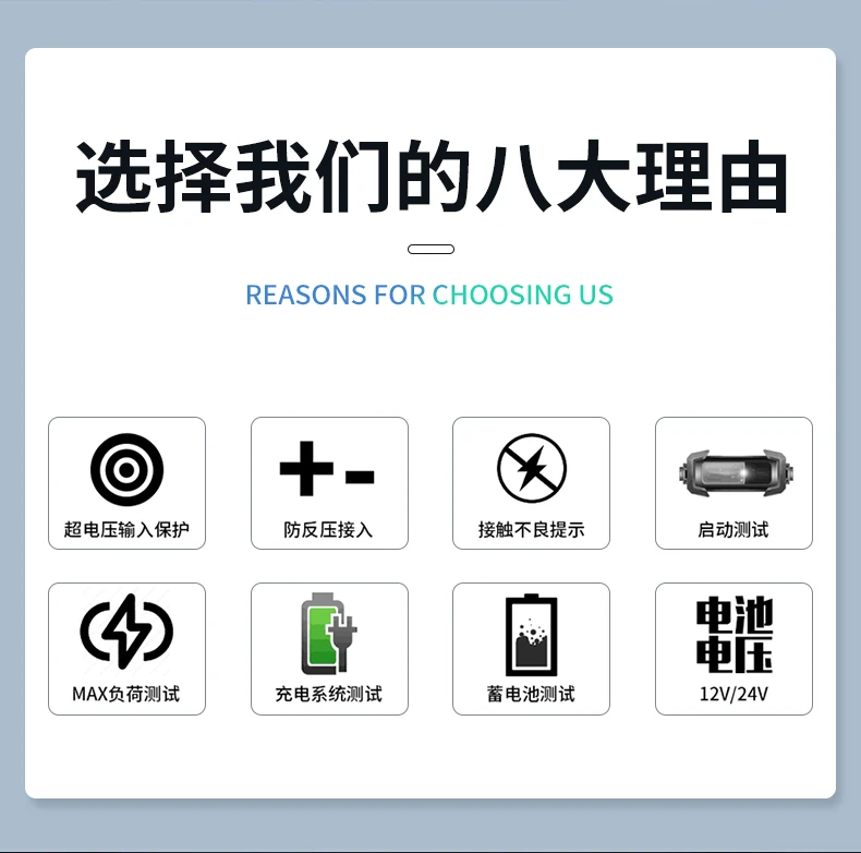 Battery quality detector Internal resistance battery tester Battery life detector