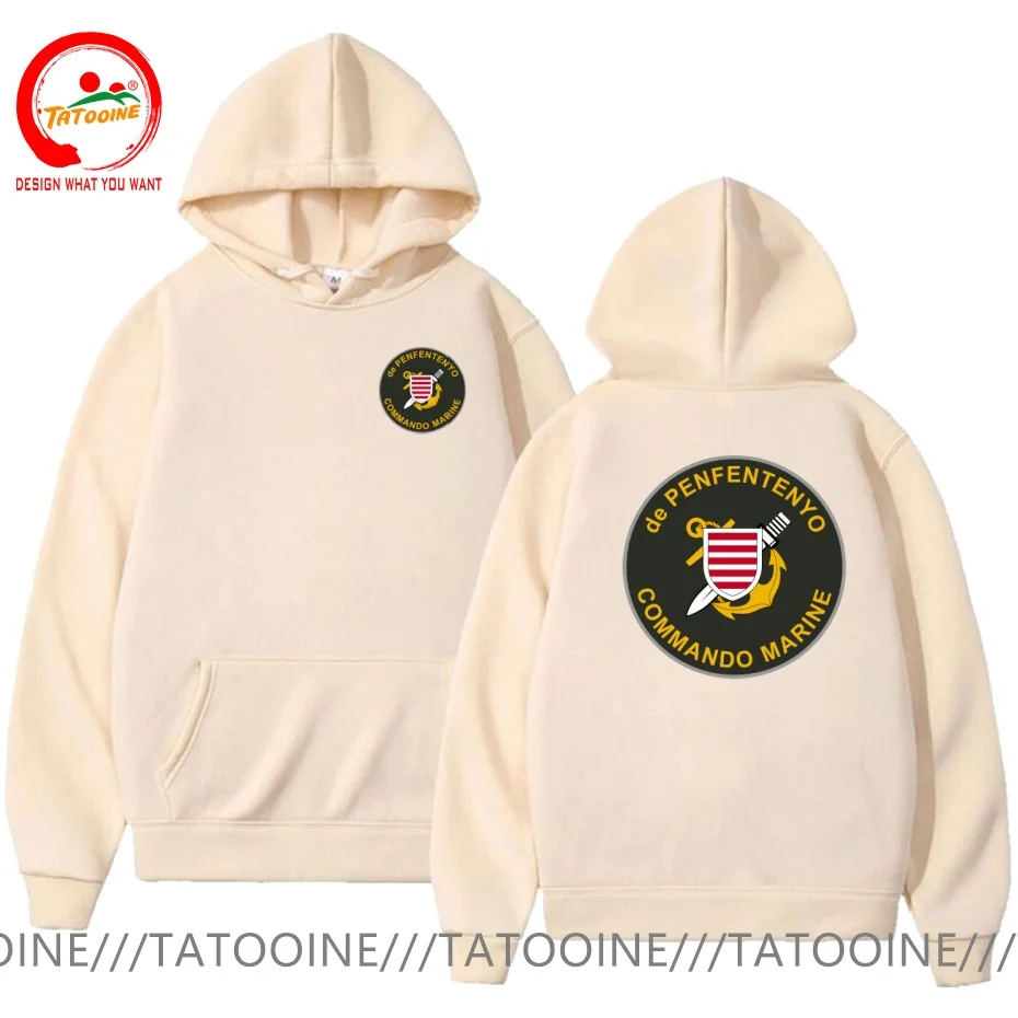French Navy Commando Marine de Penfentenyo T Shirt Men Fashion Trendy Casual Clothing Stylish Tops Tee Shirt Leisure Tshirt