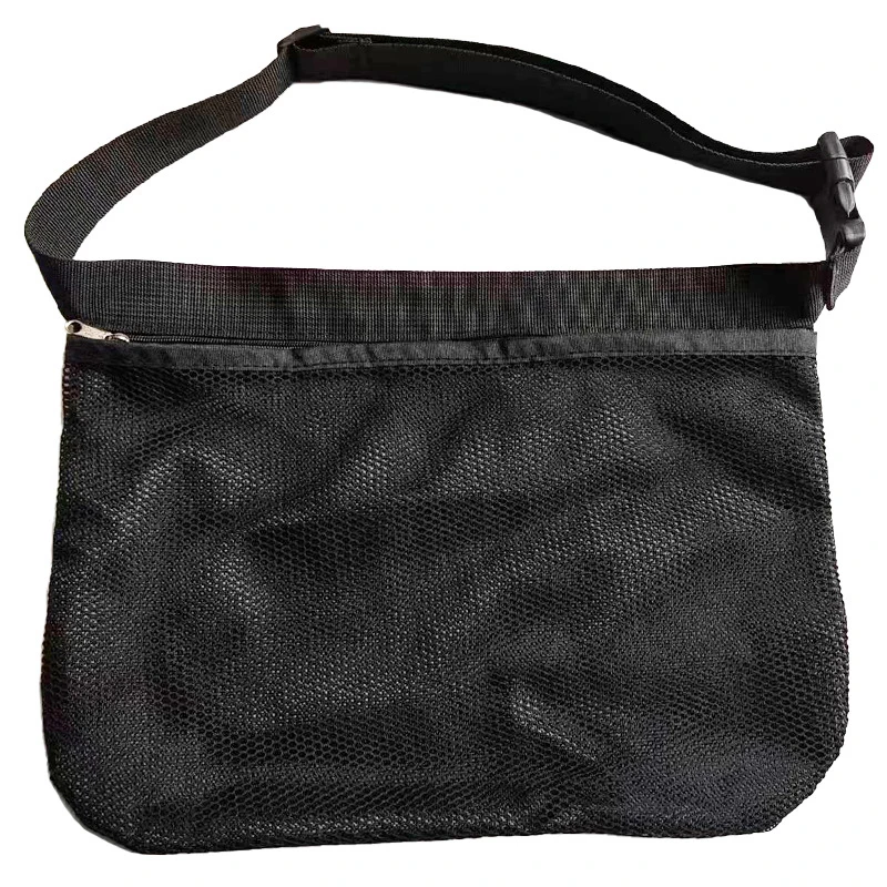 Sac de transport pour balles de tennis, grande capacité, fermeture éclair, rangement pour balles de tennis, sport en plein air, support pour téléphone portable, poudres maillées