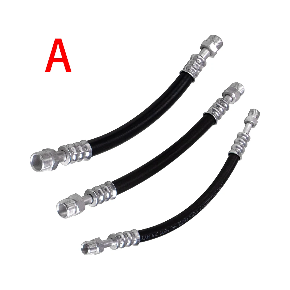 #6 #8 #10 R12 R134a Thin-wall A/C Gas Hose Assembly with Straight/90 Degree Male Insert O-ring Barbed Fitting (Sold by feet)