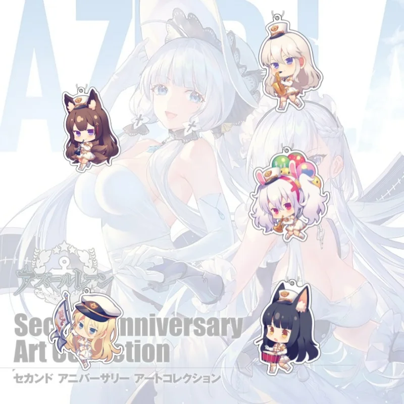 Акриловый-брелок-подвеска-game-azur-lane-anime-с-персонажами-Нагато-Амаги-Бисмарк-Энтерпрайз-Лаффей-для-сумок-ключей-от-машины-телефонов-Подарки