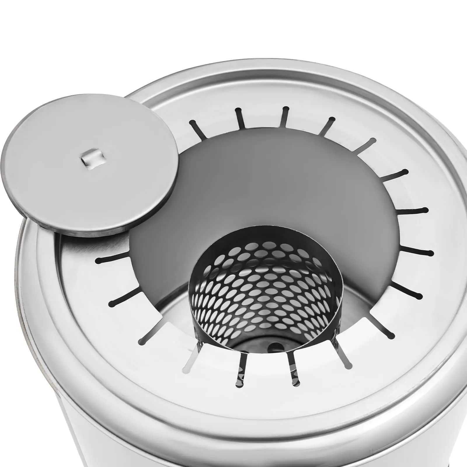 20 Skewers Bbq Barrel Smoker Grill Stainless Steel Portable Compact Bbq Charcoal Grill, Barrel Charcoal Grills with Complete Acc