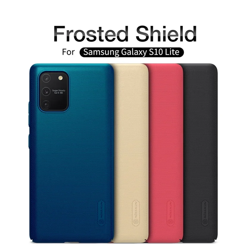 Cover For Samsung Galaxy S10 Lite Case Note 10 Lite Cover Nillkin Super Frosted Shield Hard PC Back Cover  For Samsung S10 Lite