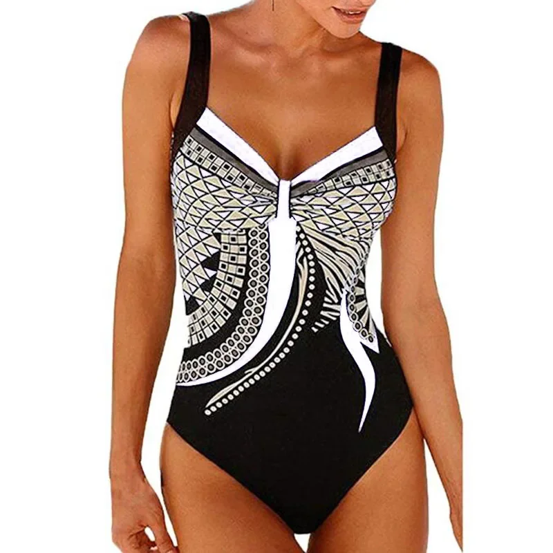 Sexy Bathing Suit Women Swimwear One Piece Swimsuit Push Up Summer Swimming for Beach Wear Monokini Plus Size Bikini Beach Wear