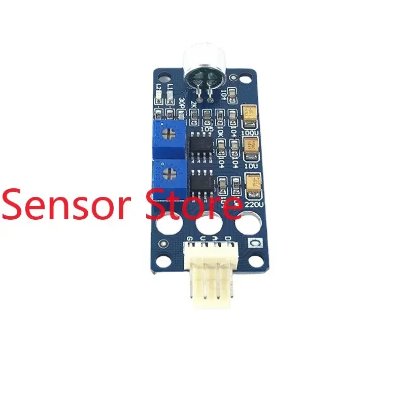 

5PCS Digital + Analog Sound Detection Module LM386 Audio Recognition Voice Control Switch Microphone Sensor