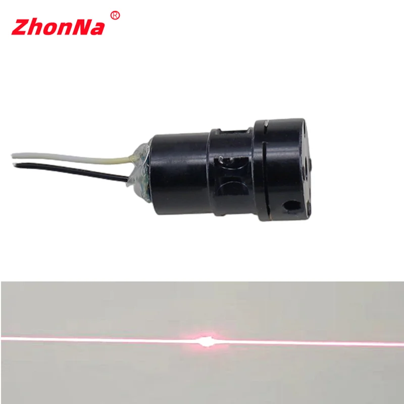 Red Light Laser Module 660nm150mW Horizontal Line Metal Laser Head DC2.3-5VLaser Level Location of WoodWorking Cutting Equipment