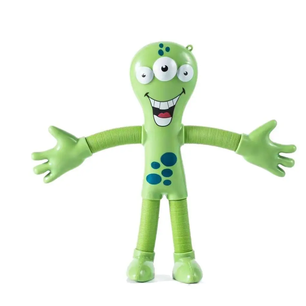 

Telescopic Tube Stretching Robot Tubes Toy Educational Diy Telescopic Suction Cup Robot Puzzle Spring Violin