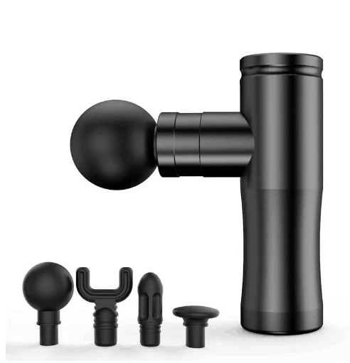 New Portable Fascia Gun  Fascia Electric Massage Builds Muscle Relaxation Neck Membrane Mini Fascia Gun Comfortable
