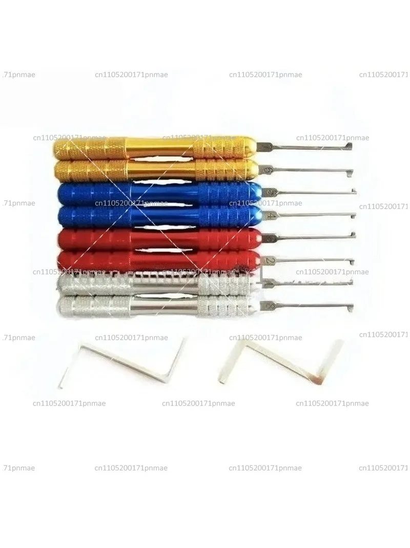 Locksmith Kit  Colorful Dimple Kaba Lock Picks Locksmith Pick Tools for Kaba Locks Locksmith Tools Set