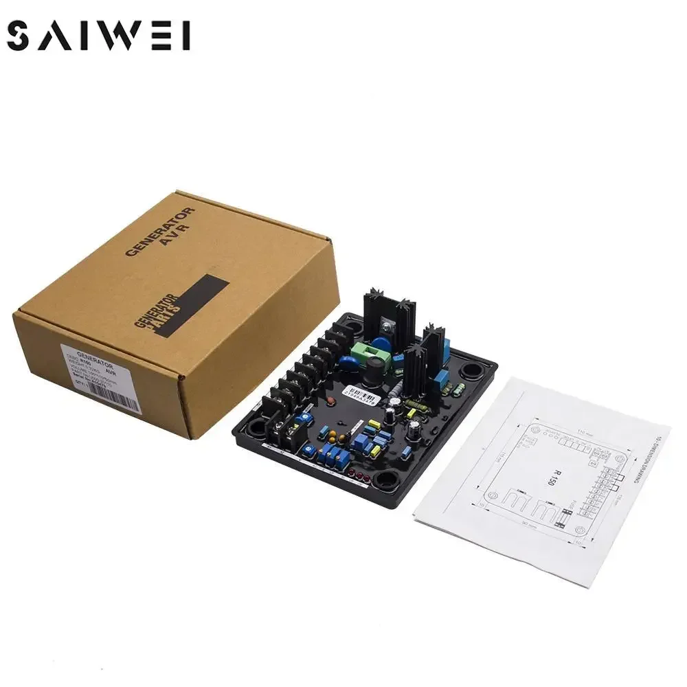 New R150 AVR Brushless Diesel Generator Automatic Voltage Regulator Stabilizer Control Module Leroy Smoer Genset Spare Parts
