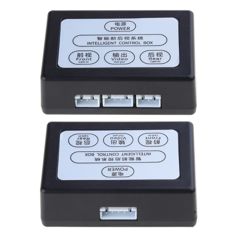 

Reversing System Channel Converter Car Parking Camera Video with Manual Two-Way Control Box Front And Rear View F19A