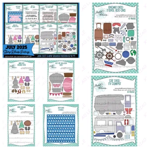 Mini Gadis Gnome Mati Balon Udara Panas Pemotong Logam Mati Perangko Buku Tempel Buku Harian Dekorasi Stensil Templat Timbul DIY Kartu 10 perangko dan cetakan baru penjualan terbaik - №