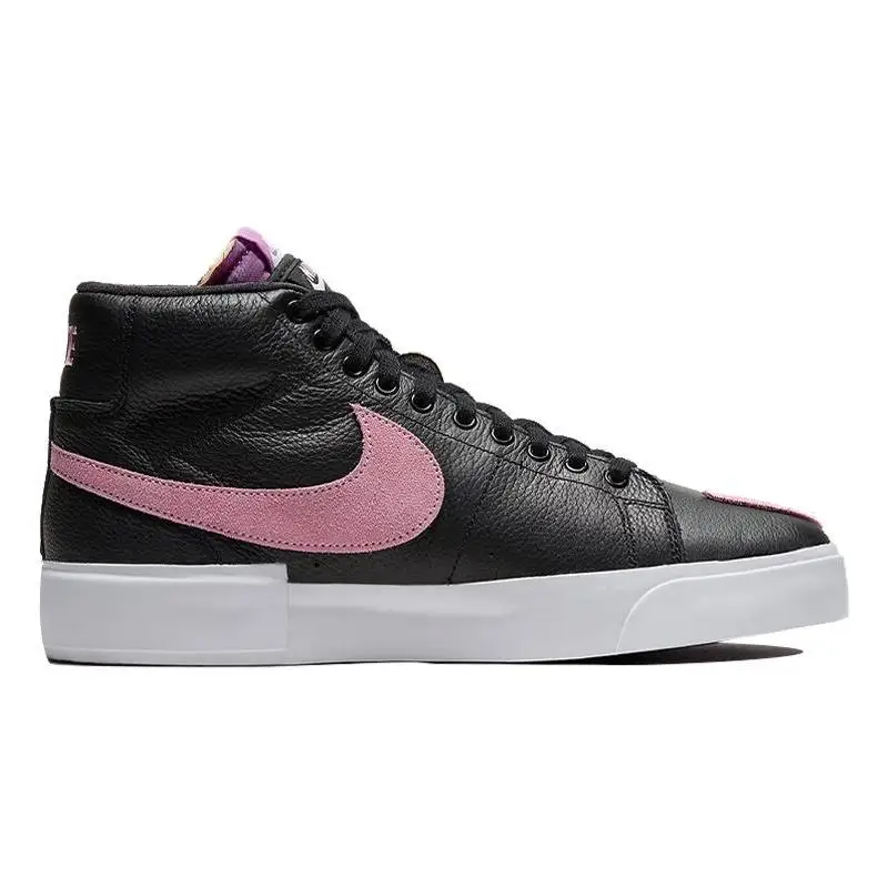 Nike SB Zoom Blazer Mid Edge Black Pink Rise Sneakers shoes DA2189-002 With Original Box