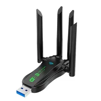 Dual Band USB wifi 1200Mbps Adapter 2.4GHz 5GHz WiFi with 4 Antenna PC Mini Computer Network Card Receiver