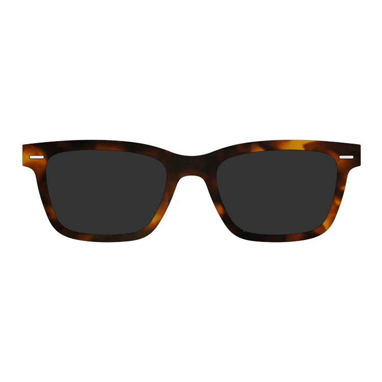 High Quality Acetate Polarized Sunglasses For Men Square UV400 Lens