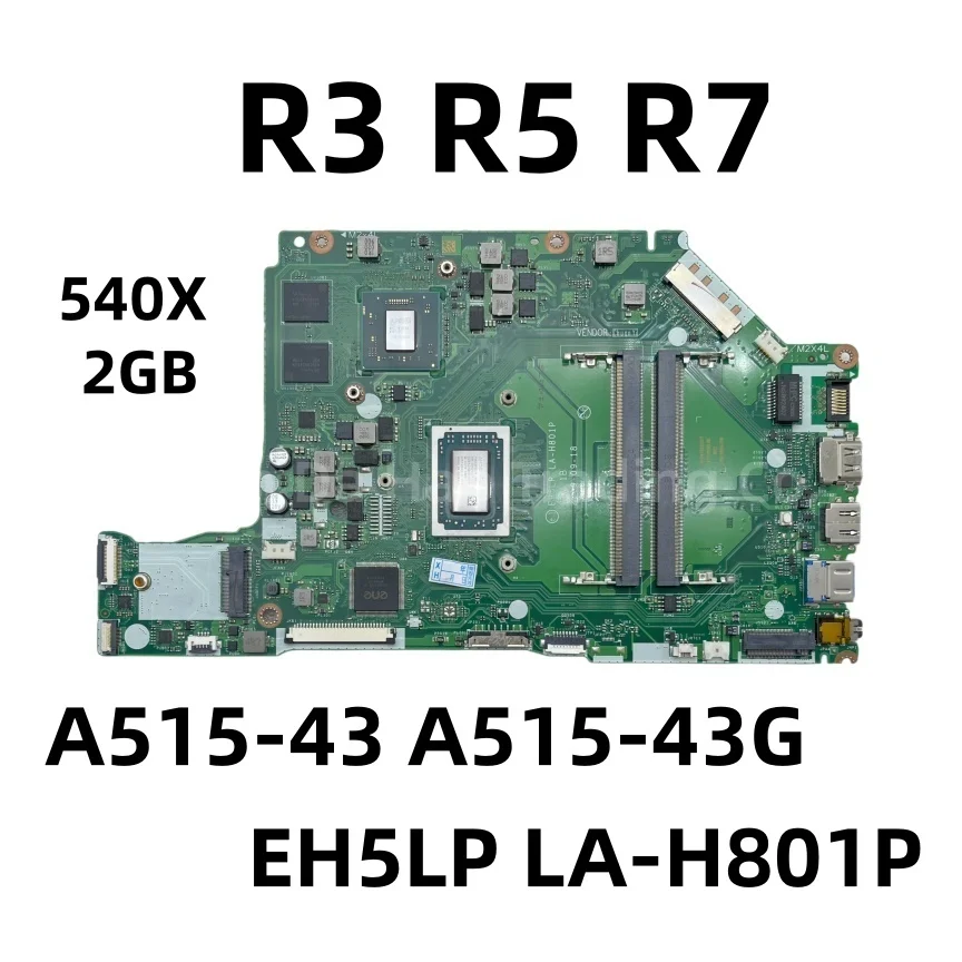 for-acer-aspire-a315-42-a515-43-a315-42g-a515-43g-laptop-motherboard-la-h801p-r3-3200u-r5-3500u-r7-3700u-cpu-rx540x-2gb-ddr4