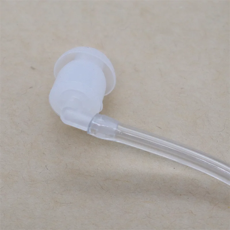 모토로라 바오펑 켄우드 양방향 무전기 워키토키 PTT 마이크 이어피스 헤드셋용 교체용 어쿠스틱 코일 에어 튜브 1/5/10개