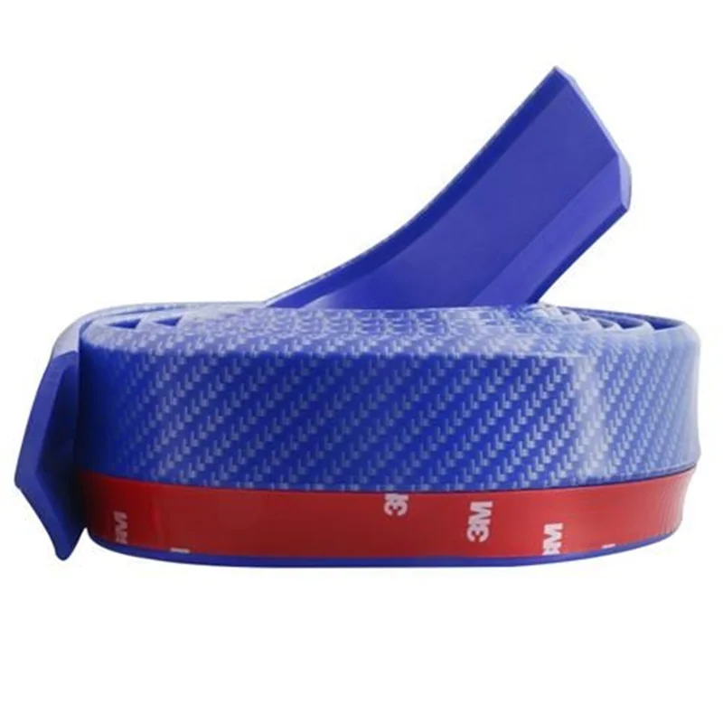 Auto Frontschürze Lip Gummi Universal Stoßstange Schutz Stoßstange Lip Streifen Auto Seite Rock Spoiler Lip Splitter Körper Rock Schutz – Detail 13