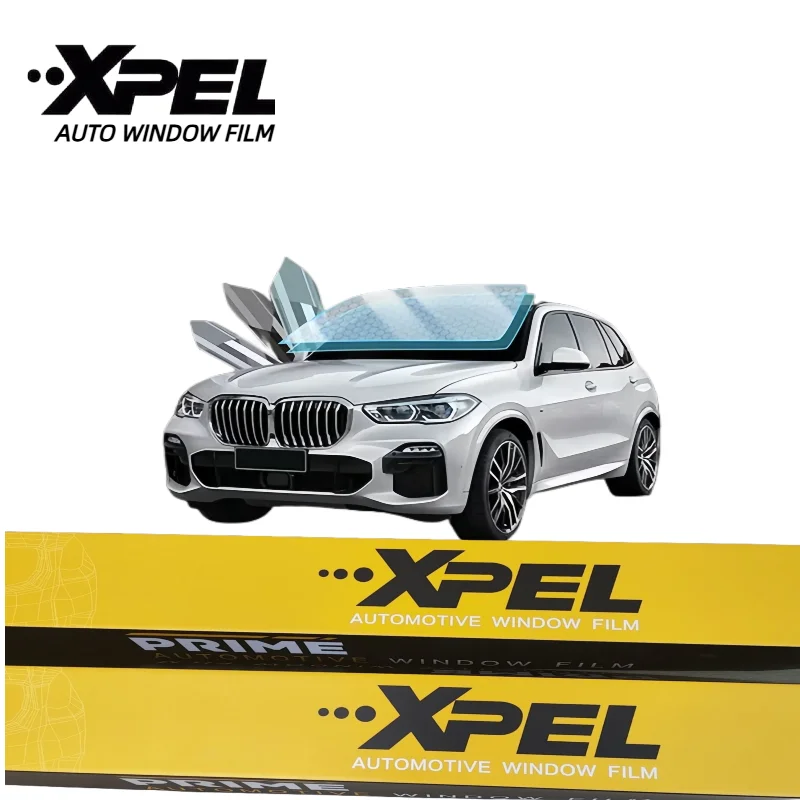 

XPEL Nano Carbon Auto Window Film 5% VLT Dark Tint UV99% High Heat Rejection PET for Car Side Windows Privacy Safety Anti Glare