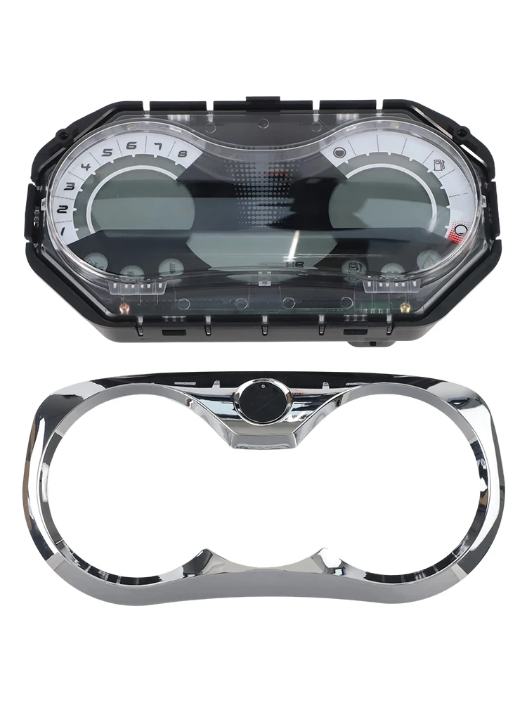 Chrome Bezel Aftermarket Replacement During Recreational Riding Accessible Mounting Points Enhanced Readability In Sunlight