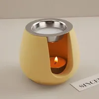 Cylindrical Candle Holder Silicone Mold Gypsum Aromatherapy Resin Incense Burner Container Making Hydroponic Vase Concrete Mold