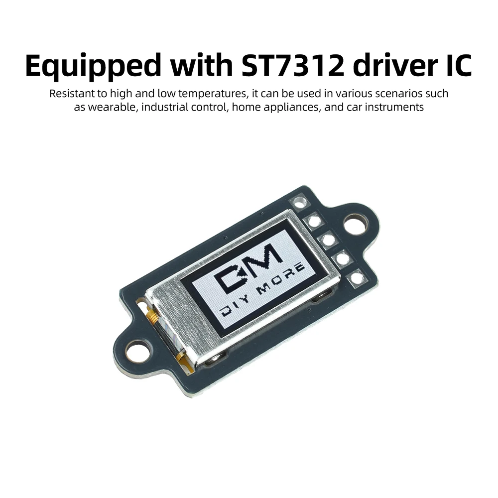 0,96 Zoll ST7735S / 0,5 Zoll ST7312 IPS LCD TFT Anzeigemodul 160x80 Display SPI Farbbildschirm – Detail 8