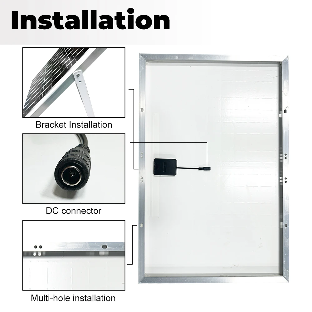 [التوصيل خلال 2-8 أيام] SOECOPO 1500W لوحة شمسية محمولة من الدرجة A + 10BB خلايا 22 - 23% تصميم عالي الكفاءة مقاوم للماء RV