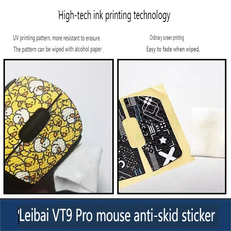 1 Set Mouse Anti Slip Sticker For Rapoo VT9 PRO Non-Slip Anti Sweat Tape Anti-skid Stickers ICE Mouse feet